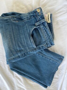 L'AGENCE Women's High-Rise Jeans Blue Wash